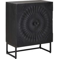 vidaXL Sideboard Black 55 x 30 x 70 cm