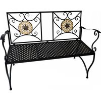 Bank Mosaikdekor 'Esmeralda' Cm 116 X 56 X H.90