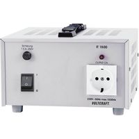 VOLTCRAFT IT-1500 Trasformatore isolamento tensione fissa laboratorio 1500 VA 230 V/AC (max.)