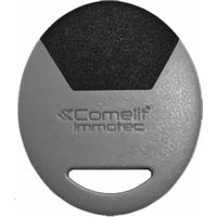 Badge à clé Vigik – Compatible avec systèmes de contrôle d'accès – Couleur gris – Installation facile pour portes standard – Comelit Immotec