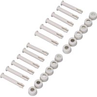 Kit de montage de piscine, support de 12 pièces, goupille de boulon à clou en PVC pratique pour INTEX 28270 28272 5.5cm/2,2 pouces