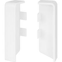 KGM Verbinder für Sockelleiste Modern 16 x 58 mm 2 Stück