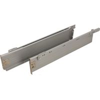 Lateral de cajón SPR2-86, plateado, 500 mm