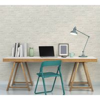 A.S. Creation Elements 355814 Vliestapete Steinoptik 0.53 m x 10.05 m Grau