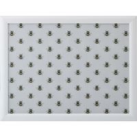 Creative Tops Bee Print Tray with Cushion, Bean Bag Cushion, Laptop Desk, Laptop Tray, 44 cm x 34 cm x 6 cm