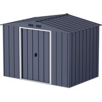 DURAMAX Abri de jardin metal 4,77m2 - Anthracite