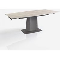 Mesa extensible de cerámica y metal Vama