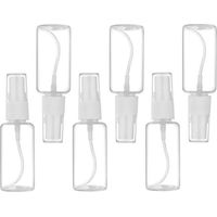 Flacons Vaporisateurs Plastique à Brume Fine, Lot de 6 pour Huiles Essentielles, Parfum et Voyage