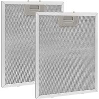 pièces Filtre à Graisse Métallique pour Hotte Aspirante 320x260mm,Filtre en Maille Accessoire Hotte Aspirante pour Hottes de Cuisine