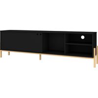 Mint Essentials Phoenix Black TV Unit - 185cm