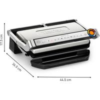 Tefal OptiGrill+ XL inox et noir 9 programmes automatiques