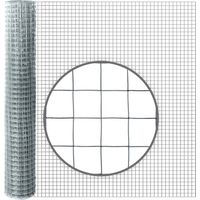 Rete Zincata 10MT - maglia 12x12mm - H100 - IN ROTOLO