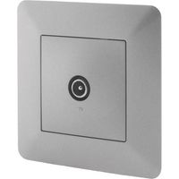 Prise TV encastrable modèle ARTEZO Titanium