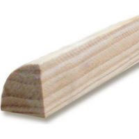 Quart De Rond Pin Finition Bois Naturel - Sup Bois