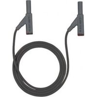 Beha Amprobe 307122 Sicherheits-Messleitung 4 mm-Stecker 4 mm-Stecker 2.00 m Schwarz 1 St.