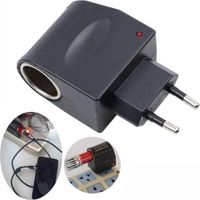 Voltage converter 220 V to 12 V and 1000 mA - max 12 watts - adapter for all cigarettes with high voltage - voltage converter