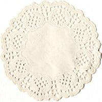 Napperons papier blancs