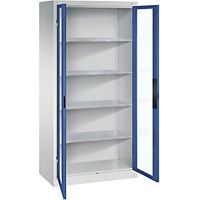 Armario de puertas batientes con ventanilla H x A x P 1950 x