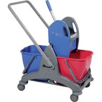 Chariot de nettoyage HAACP 910x435x880mm 2x15l