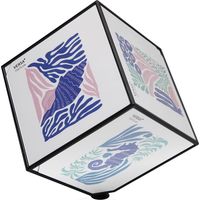 Versa Cubo Foto Nero Juno 15x15