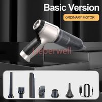 Aspirateur de voiture, Mini Machine de nettoyage à forte aspiration, souffleur portatif sans fil, plumeau d'air pour appareils ménagers,Basic