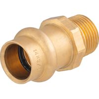 Manchon fileté mâle à sertir pour tube cuivre NOYON & THIEBAULT Ø14 - M12x17 (3/8)