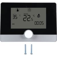 Termostato programmabile per sistema di riscaldamento con caldaia murale Bianco