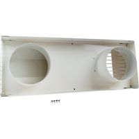 Wolf Double grille d'arrivée et d'évacuation d'air DN160 blanc, pour CWL-F-300, CWL-300 Excellent, 2577579