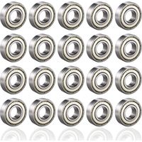 Kugellager, 608ZZ Kugellager, 20 Stück Speed Bearings Qualitätskugellager für Roller, Skateboard, Longboard, Waveboard, 8 x 22 x 7 mm – RWBall Bearing