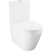 Grohe Euro Ceramic - WC-Kombi mit SoftClose-Sitz, Vario-Abgang, Wasseranschluss unten, Triple Vortex, alpinweiß 102513SH00