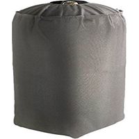Housse de protection imperméable pour bouteille de gaz – Toile Oxford polyester 220g/m2 enduit PVC – Dimensions L 35 x l 35 x h 40 cm – Couleur anthracite – Green Club