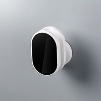 Support universel pour pommeau de douche, à ventouse, réglable, non perforé, noir nordique, base effet pluie pour salle de bain, installation sans perçage