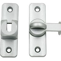 Verrou de porte coulissante 3 pièces 90/180 degrés, verrou de porte coulissante, verrou pour portes coulissantes avec 12 vis, verrous pour portes coulissantes avec 1 tournevis, verrou pour porte couli