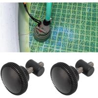 Anschlussstück für Poolpumpen: Ersatz-Drehmutter und -Knopf aus ABS für SPX1600PN, 2 Stück
