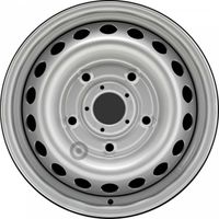 Jante tôle 16 pouces - 5 Trous - 6,5x16 5x160 ET60 AL65 argent