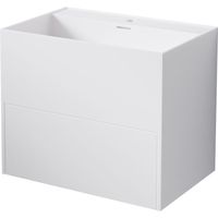 Steinberg Serie 443 Wand-Waschtisch, mit Auszug, 600x400x500mm, 1