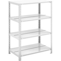 hofe, Rayonnage de bureau à boulonner gris clair RAL 7035,