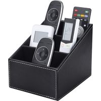 Boîte de réception en cuir multifonctionnelle de bureau