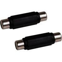 KARMA CA8258 Coppia adattatori audio RCA Femmina/Femmina in blister