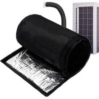 Revtement de tuyau, couvercle d'isolation de climatiseur 3 couches, bouclier de tuyau d'chappement pour rtention de la chaleur et protection UV, accessoire AC pour la maison, le cam