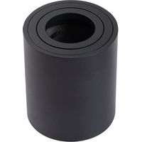 Support saillie GU10 / MR16 Orientable - Rond - Noir mat