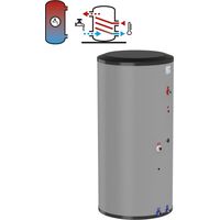 Flamco Edelstahl-Standspeicher FlexTherm DUO HLS-E 120 Liter 70mm GPS Isolierung