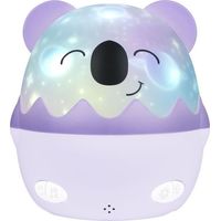 Kabelloses Musiknachtlicht - BIGBEN - Koala - 360° Projektions - 13 Filme - 8 Melodien - Fernbedienung - USB-C Batterie