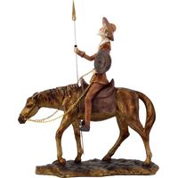 Figurine de Don Quichotte sans cheval en résine - Décoration unique et artistique