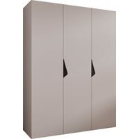 Armoire Hartford 619, Cachemire, 202x150x52cm, Portes d'armoire: Avec des charnières, Nombre d'étagères: 0