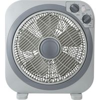 Box Floor Fan 45w avec diffuseur rotatif et programmateur