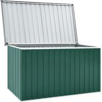 Cassapanca da giardino 171 x 99 x 93 cm verde 020013128
