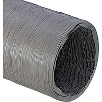 Tubo flexible de PVC simple Gris Ø102 Gris Ø102