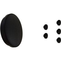 Lot Embouts de finition pour Garde Corps avec 5 lisses - Finition Noir Mât
