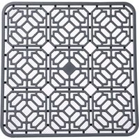 Tapis d'évier en silicone Tapis d'évier : tapis d'égouttement pour évier 30 x 30 cm Tapis d'égouttement Vaisselle Tapis rectangulaire Tapis d'évier de cuisine, pour couverts, fruits et légumes
